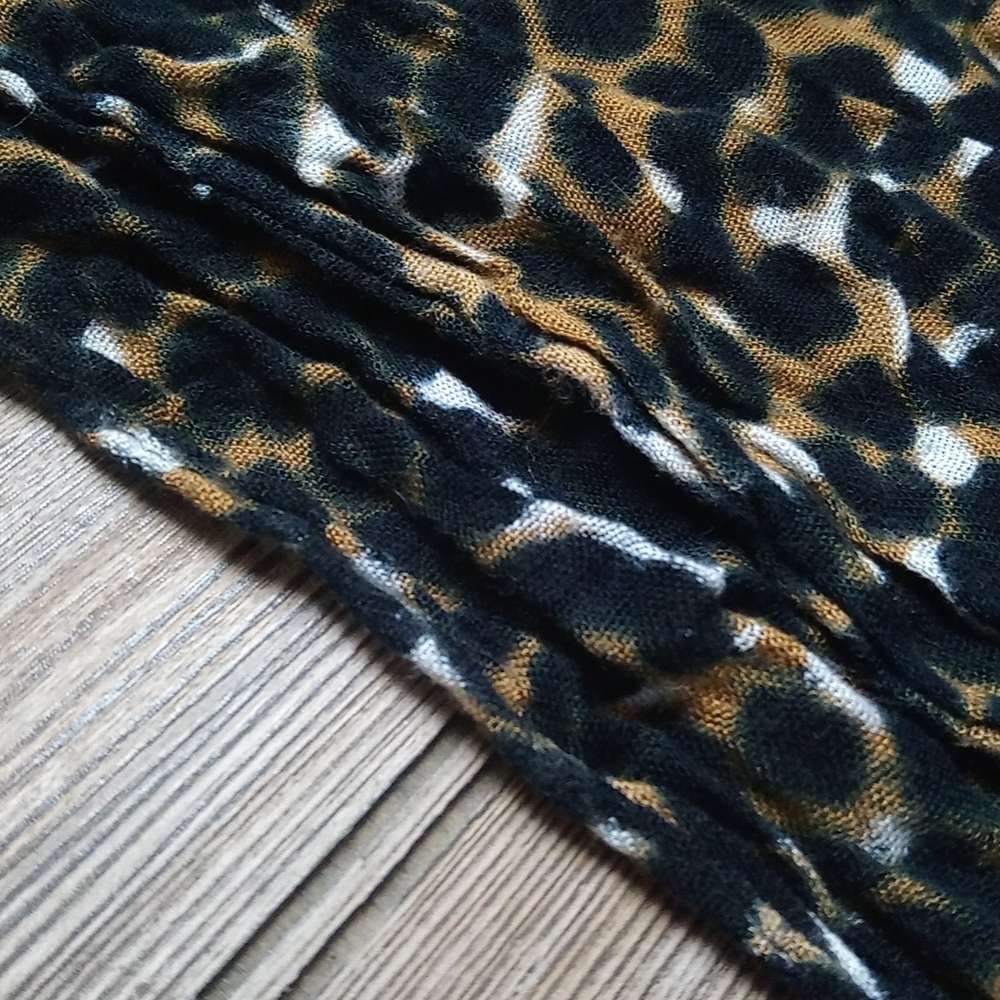 Animal Print Pattern Soft Stretchy Infinity Scarf - image 3